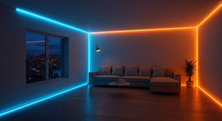 Lampu LED strip RGB dekorasi murah Shopee untuk kamar