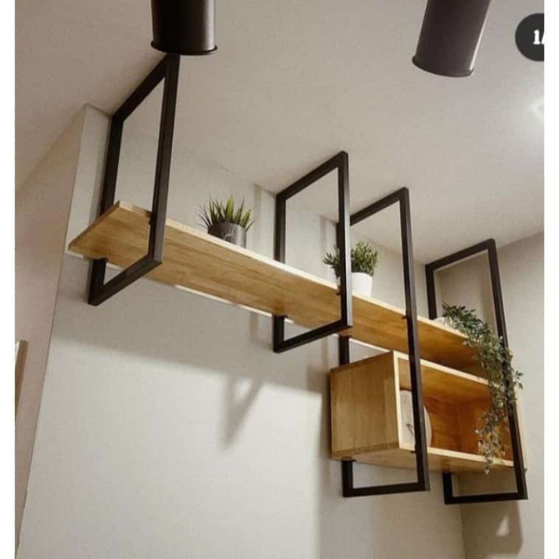 rak gantung minimalis untuk kamar kecil